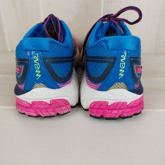Brooks Ravenna VI Women's Size 10 Medium (B) 1201821B657 Pink Blue Running Shoes - Picture 6 of 8